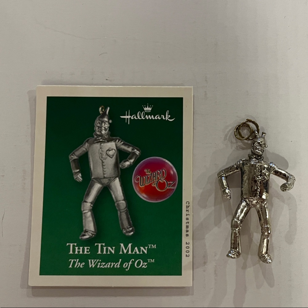 Hallmark Silver Tin Man Keychain